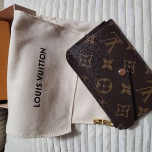 Louis Vuitton Recto Verso Card Holder with Keychain